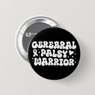 Cerebral palsy warrior button