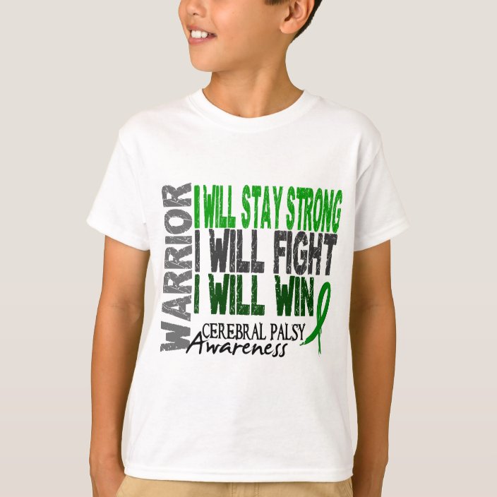 Cerebral Palsy Warrior T Shirt