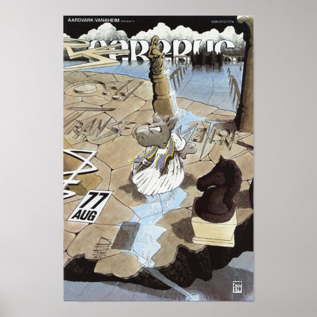 Cerebus issue #77 cover print (Front)