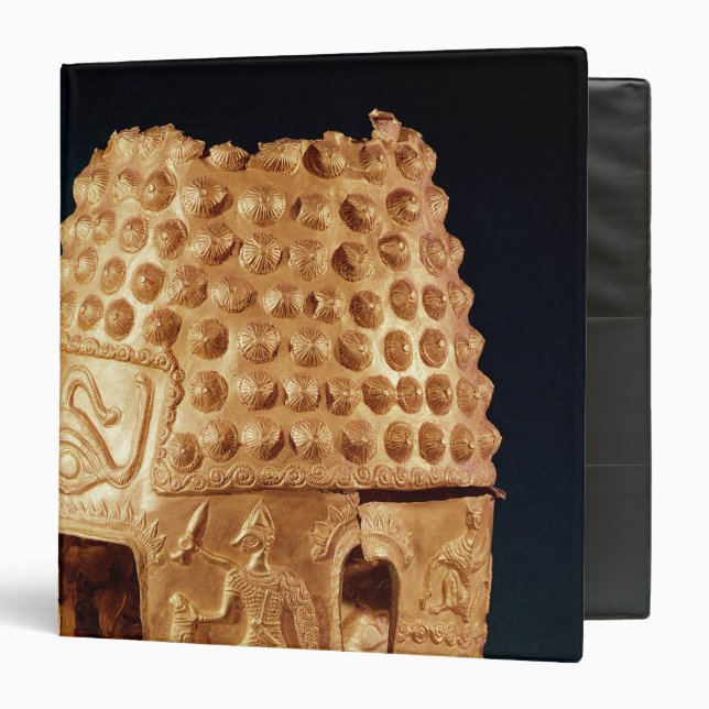 Ceremonial helmet binder (Front/Inside)