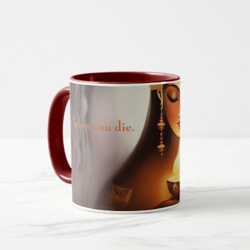 Ceremonial priestess offering Mug