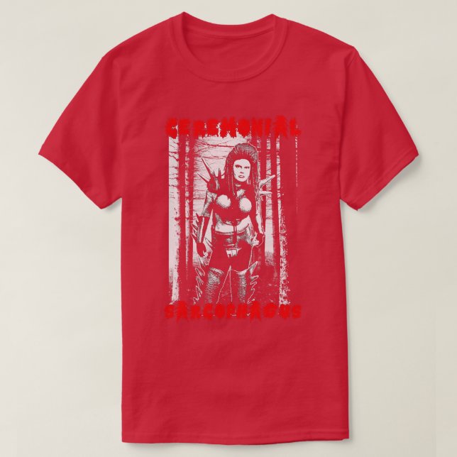 Ceremonial Sarcophagus T-Shirt (Design Front)