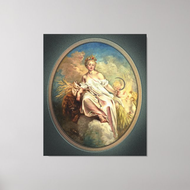 Ceres (Summer) by Antoine Watteau Canvas Print (Front)