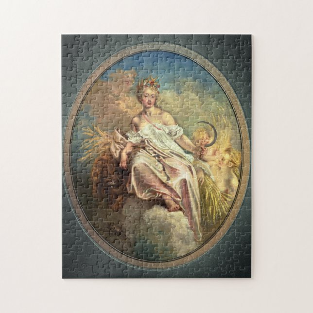 Ceres (Summer) by Antoine Watteau Old Masters Repr Jigsaw Puzzle (Vertical)