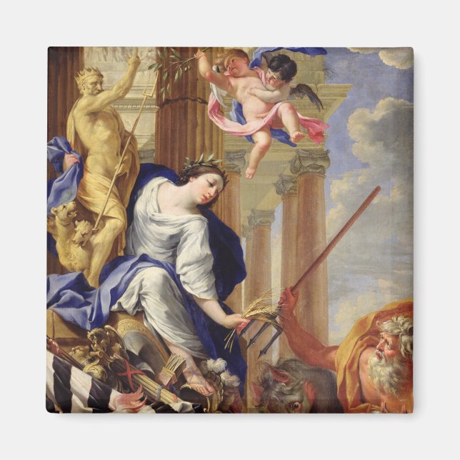 Ceres Vanquishing the Attributes of War Magnet (Front)