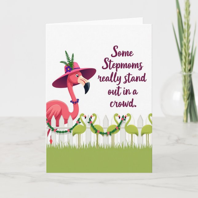 Cerise Bird Mothers Day Card (Front)