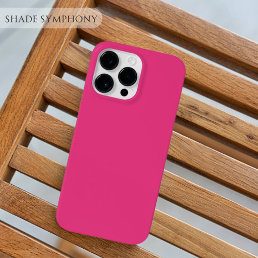 Cerise Pink One of Best Solid Pink Shades For Case-Mate iPhone 14 Pro Max Case