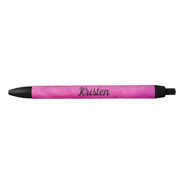 Cerise Pink Paint Pattern Pen (Front)