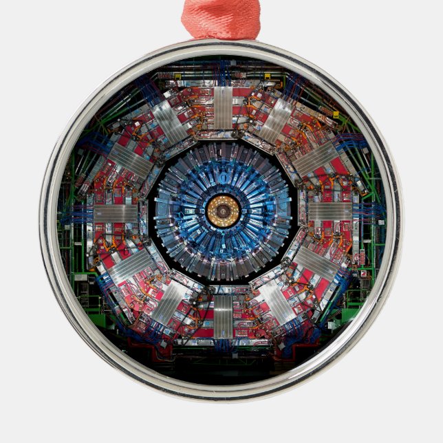 CERN Shiva LHC Metal Ornament (Front)