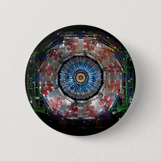 CERN Shiva LHC Pinback Button (Front)