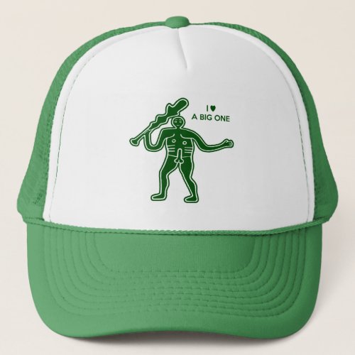 Cerne Giant _ I love a Big One Trucker Hat
