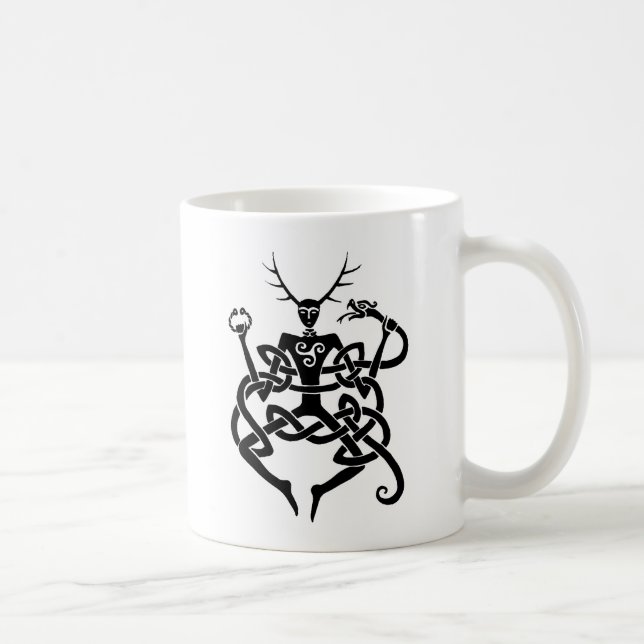 cernunnos coffee mug (Right)