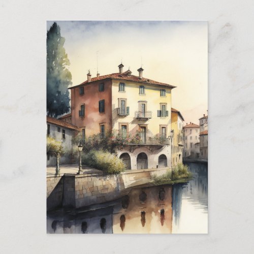 Cernusco sul Naviglio Italy Postcard