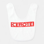 Cerote Stamp Baby Bib