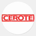 Cerote Stamp Classic Round Sticker
