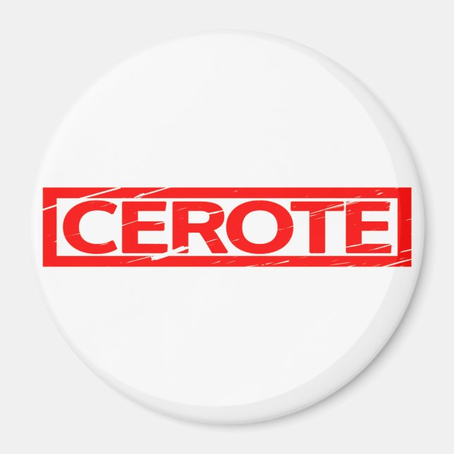 Cerote Stamp Magnet (Front)