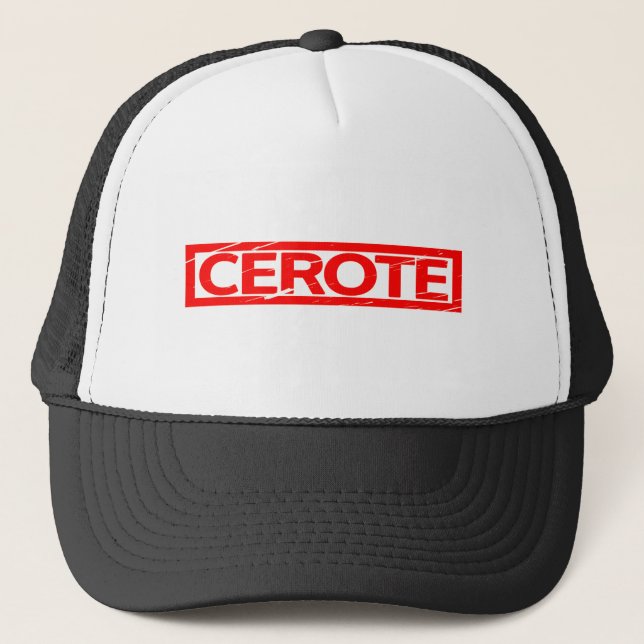 Cerote Stamp Trucker Hat (Front)
