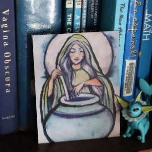 Cerridwen Crone Witch Postcard