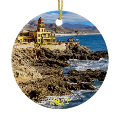 Cerritos Beach, Hacienda, Ceramic Ornament