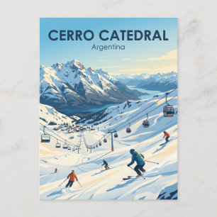 Cerro Catedral Argentina Postcard
