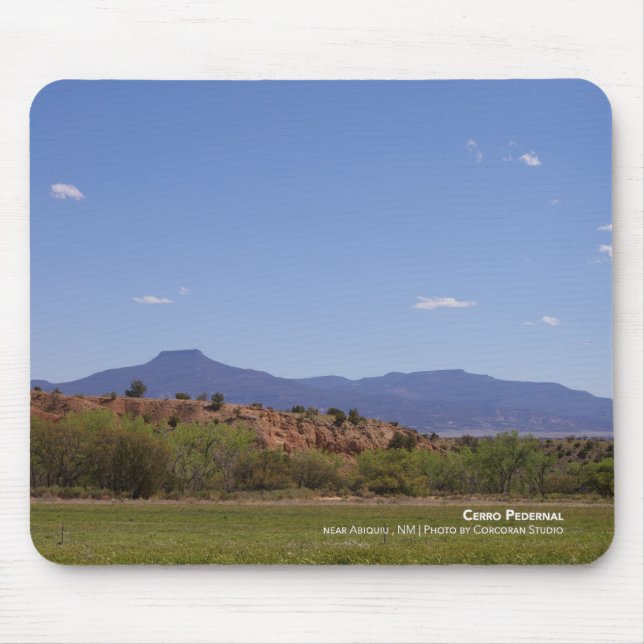 Cerro Pedernal Mouse Pad (Front)