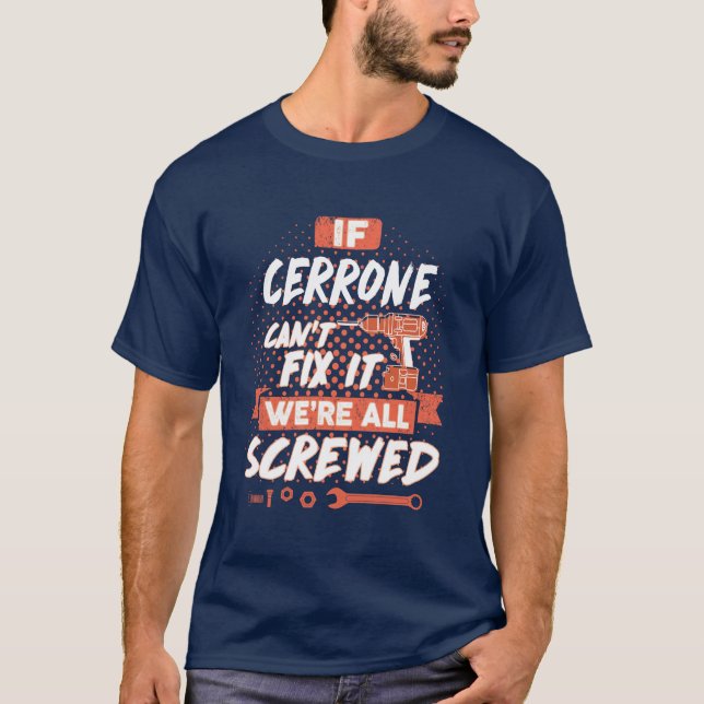 CERRONE shirt, CERRONE t shirt for men women (Front)