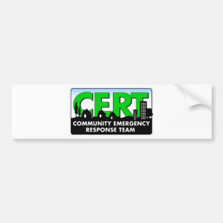 CERT BUMPER STICKER