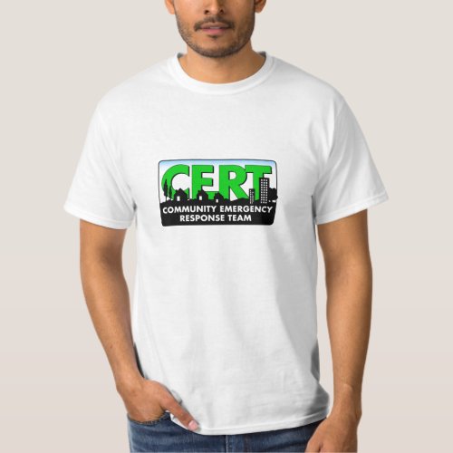 CERT Community Emergency Response Team T_Shirt