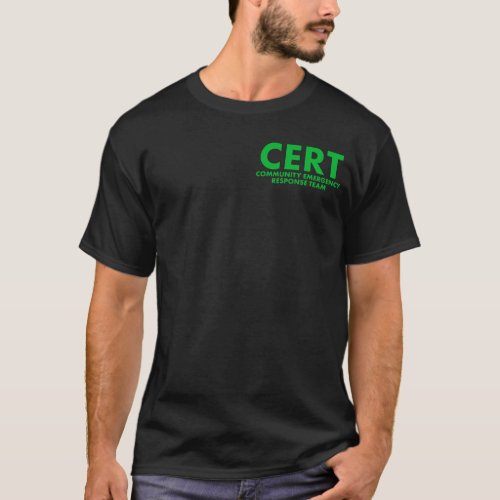 CERT dark T_customize T_Shirt