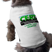 CERT Dog shirt-white Tee (Back)