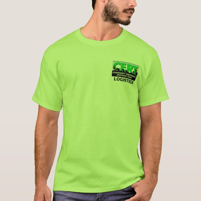 CERT Logistics T-Shirt (Front)