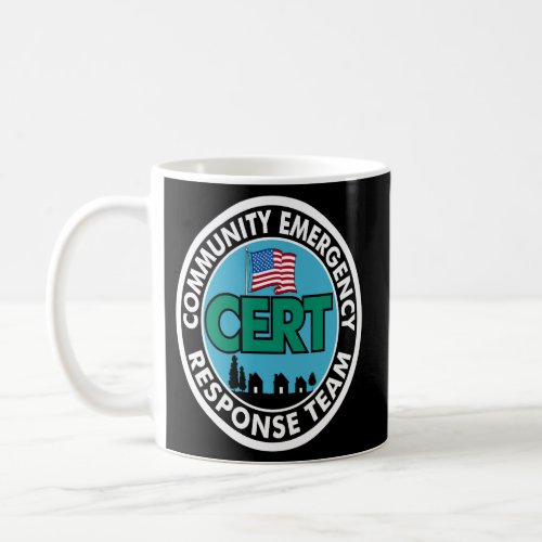 Cert Response Team White Back Print Coffee Mug