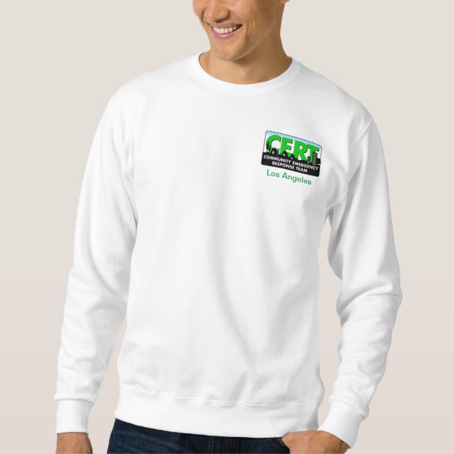 CERT Sweatshirt-customize Sweatshirt (Front)