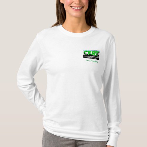 CERT Womans Long Sleeve T_non_fitted_customize T_Shirt