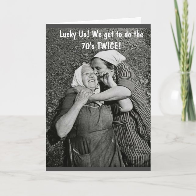 Certain Age Birthday Card (Front)