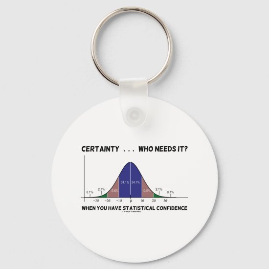 Certainty ... Who Needs It? When You Have Stats Keychain