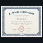 Certificate of Achievement<br><div class="desc">Printable Certificate Template. Certificate of achievement. certificate of appreciation</div>
