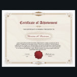 Certificate of Achievement<br><div class="desc">Printable Certificate template,  Certificate of Achievement</div>