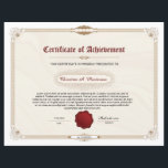 Certificate of Achievement<br><div class="desc">Printable Certificate template,  Certificate of Achievement</div>
