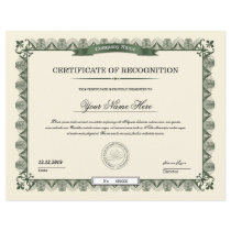 Certificate Of Appreciation Certificate Of Appreciation