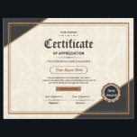 Certificate Of Appreciation<br><div class="desc">Printable Certificate of Appreciation</div>
