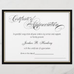 Certificate of Appreciation Award<br><div class="desc">Simple elegant Certificate of Appreciation</div>