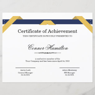 Certificate of Appreciation Template
