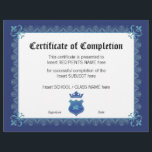 CERTIFICATE OF COMPLETION<br><div class="desc">Easy-to-customize Certificate Layout for any occassion</div>