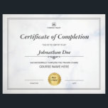 Certificate Of Completion<br><div class="desc">Certificate Of Completion
Certificate Of Completion Printable Certificate Template. Multipurpose Academic Certificate Template</div>
