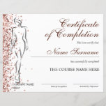 Certificate of Completion Award Body Sculpting<br><div class="desc">Certificate of Completion Makeup artist,  Body Sculpting,  Cosmetics,  Beauty</div>