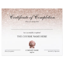 Certificate of Completion Award Course Completion Certificate of Completion Award Course Completion