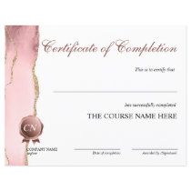 Certificate of Completion Award Course Completion Certificate of Completion Award Course Completion