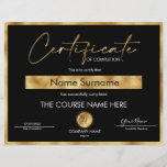 Certificate of Completion Award Course Completion<br><div class="desc">Modern Makeup artist  Beauty Salon Lash Extension Course Completion</div>