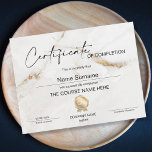 Certificate of Completion Award Course Completion<br><div class="desc">Makeup artist Wink Eye Beauty Salon Lash Extension Course Completion</div>